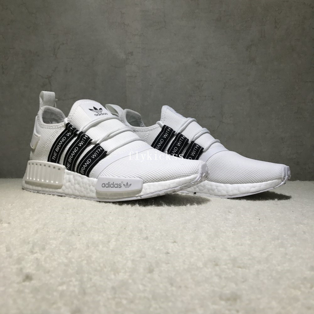 Real Boost Adidas NMD R1 White World
